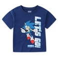thumbnail image 2 of SEGA Sonic the Hedgehog Short Sleeve T-Shirt and Short Set (Boys), 2 Piece Set, Sizes 4-7, 2 of 7