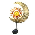 thumbnail image 2 of Labymos Solar Moon And Sun Ground Inserted Lamp Patio Household Lawn Light, 2 of 8