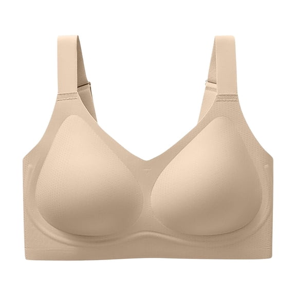 Iyufng Plus Size Bras for Women Full Coverage Soft Sleep Wirefree Bras