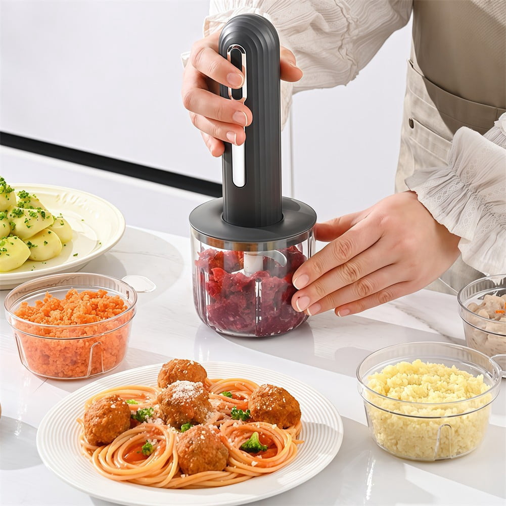 AFQH Small Food Processor for Quick Chopping of For Garlic and Other Ingredients