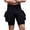 Black, variant on Cxenplz Wetsuit Shorts Mens 3mm Neoprene Diving Shorts with Pockets Quick Release Buckle Adjustable Waist Belt Swim Bottoms with Large Pockets