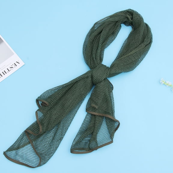 UPKOCH Camo Netting for Hunting Mesh Scarf Sand Protection Green 1Set