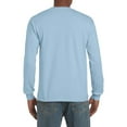 thumbnail image 5 of Gildan Mens Plain Crew Neck Ultra Cotton Long Sleeve T-Shirt, 5 of 5