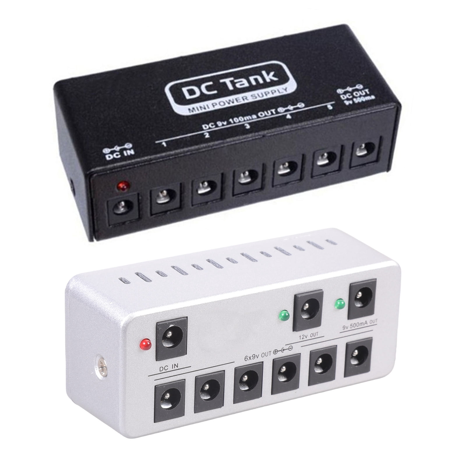 9V Guitar Effect Pedal Power Supply 6/8 Isolated Output Pedal Power Supply Short Circuit /Over Current Protections