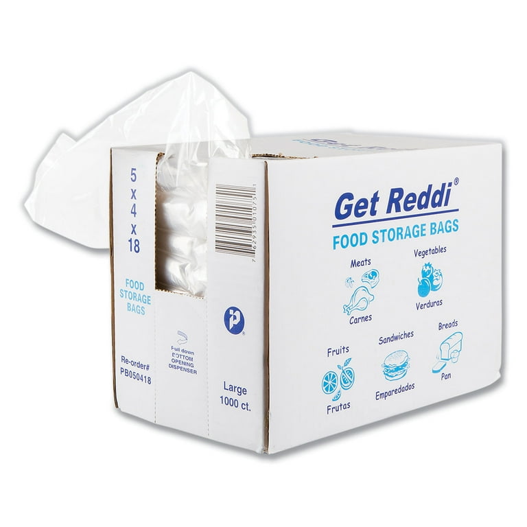 Food Bags, 0.75 mil, 5 Food Bags, 0.75 mil, 5