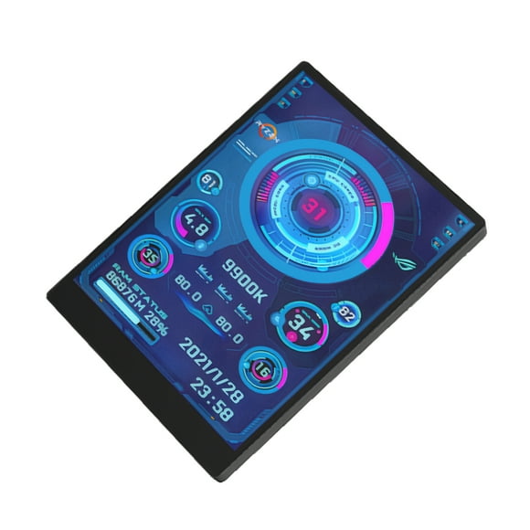 Maytalsory Unleash Power Of GPU With IPS Screen Secondary Display Wide Compatibility Computer Monitors black