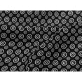 thumbnail image 4 of oneOone Viscose Jersey Fabric Circle Block Print Fabric BTY 60 Inch Wide, 4 of 5