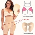 thumbnail image 4 of Lilvigor Women's Butt Lifter Tummy Control Panties High Waist Hip Padded Panty Body Shaper Thigh Slimmer Shapewear, 4 of 6