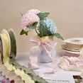 10Yards Gifts Floral Florist Hair BowKnot Bouquet Decor Wrinkled Cotton