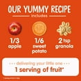 thumbnail image 4 of Happy Baby Organics Clearly Crafted, Stage 2 Meals, Apples Sweet Potato & Granola, Organic Baby Food, 4 oz Pouch, 4 of 13