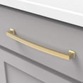 thumbnail image 2 of Hickory Hardware P3237-BGB Ponts de 224 mm Pull&44; Laiton Doré Brossé, 2 of 4