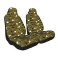 thumbnail image 2 of Naloa Gnomes Playing in the Garden Car Seat Covers 2PCs Front Car Seat Covers Universal fit for Most Cars SUVs and Trucks - 1, 2 of 5