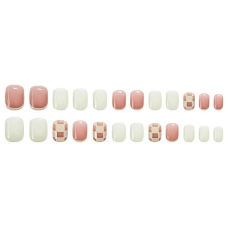 Clear Acrylic Nail Tips Extra Long 24 Pieces Of Fake Nails Acrylic Wearable Manicure Manicure Piece Finished Detachable Extremely Delicate Design Nails Coffin Shaped Press on Nails with Designs