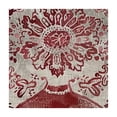 thumbnail image 4 of WYYP Flowers, Art Nouveau, Embroidered Square Tablecloth with Elastic Edge 100% Polyester Fiber 36*36, 4 of 8