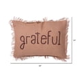 thumbnail image 2 of Vickerman Decorative 14" x 20" Grateful Pillow, 2 of 2