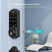 Smart Deadbolt, hornbill Keyless Entry Door Lock for Front Door with Keypad, Bluetooth Smart Locks Work with Alexa, Auto Lock, Digital Code Lock Support Google Home