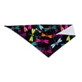 thumbnail image 4 of Easygdp Colorful Dragonflies Pet Scarf, Dog Triangle Scarf, Printing Dog Bib, Handkerchief Scarf for Small Medium Large Dogs Cats Pets, 4 of 9