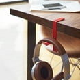 thumbnail image 3 of ZheElen Support d'Écouteurs Réglable en PU Accessoires Légers Support de Casque Présentoir de Table en Métal Fournitures Ménagères Rouge, 3 of 6