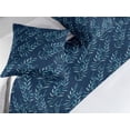 thumbnail image 2 of Floral Bed Runner Set, Watercolor Branches of Leaves Branches in Oceanic Colors Repetition, Decorative Bedding Scarf & 2 Pillow Shams for Hotels Homes, Queen, Teal Aqua and Night Blue, by Ambesonne, 2 of 3