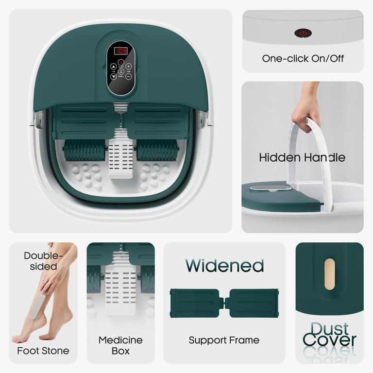 Foot Spa Bath Massager With Heat Maxkare ⋆ Bold-Products USA