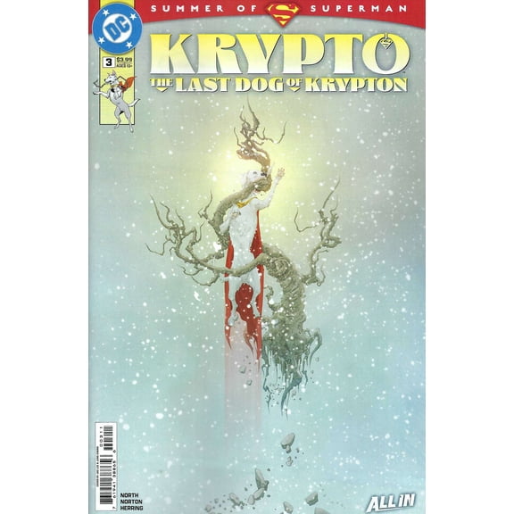 Krypto: The Last Dog of Krypton #3A VF ; DC Comic Book