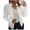 White Womens Sequin Blazers Clearance, variant on BSDJILFG Sequin Blazers for Women Long Sleeve Glitter Jacket Slim Fit Cropped Cardigans for Nightclub Performance