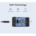 thumbnail image 3 of USB C Charger 45W Dual Port USB C Fast Charger GaN Fast Charing Block Foldable Type C Wall Charger Compact Cell Phone Wall Charger for  15  Pro  Air S24/S23/S22  Tab, 3 of 13