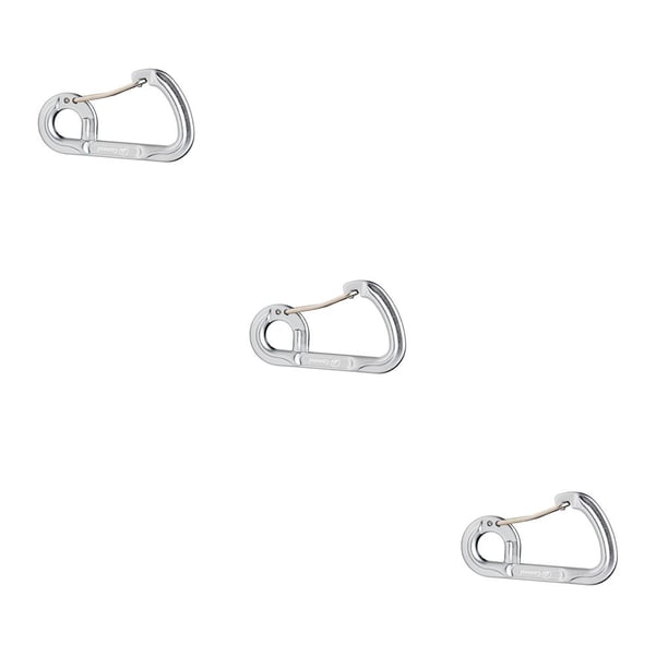 Soidarity Clips de mosquetón Resistente al desgaste Operación simple Mosquetón de alta resistencia a impactos más fuerte para exteriores Type1 NO1 Soidarity CBP205780