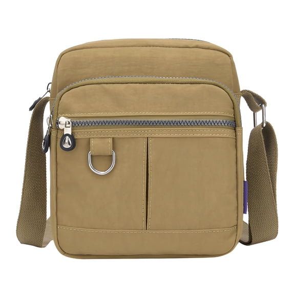 GASTROPOD Small Black Crossbody Bag for Women, Casual Nylon Shoulder Purse Handbag