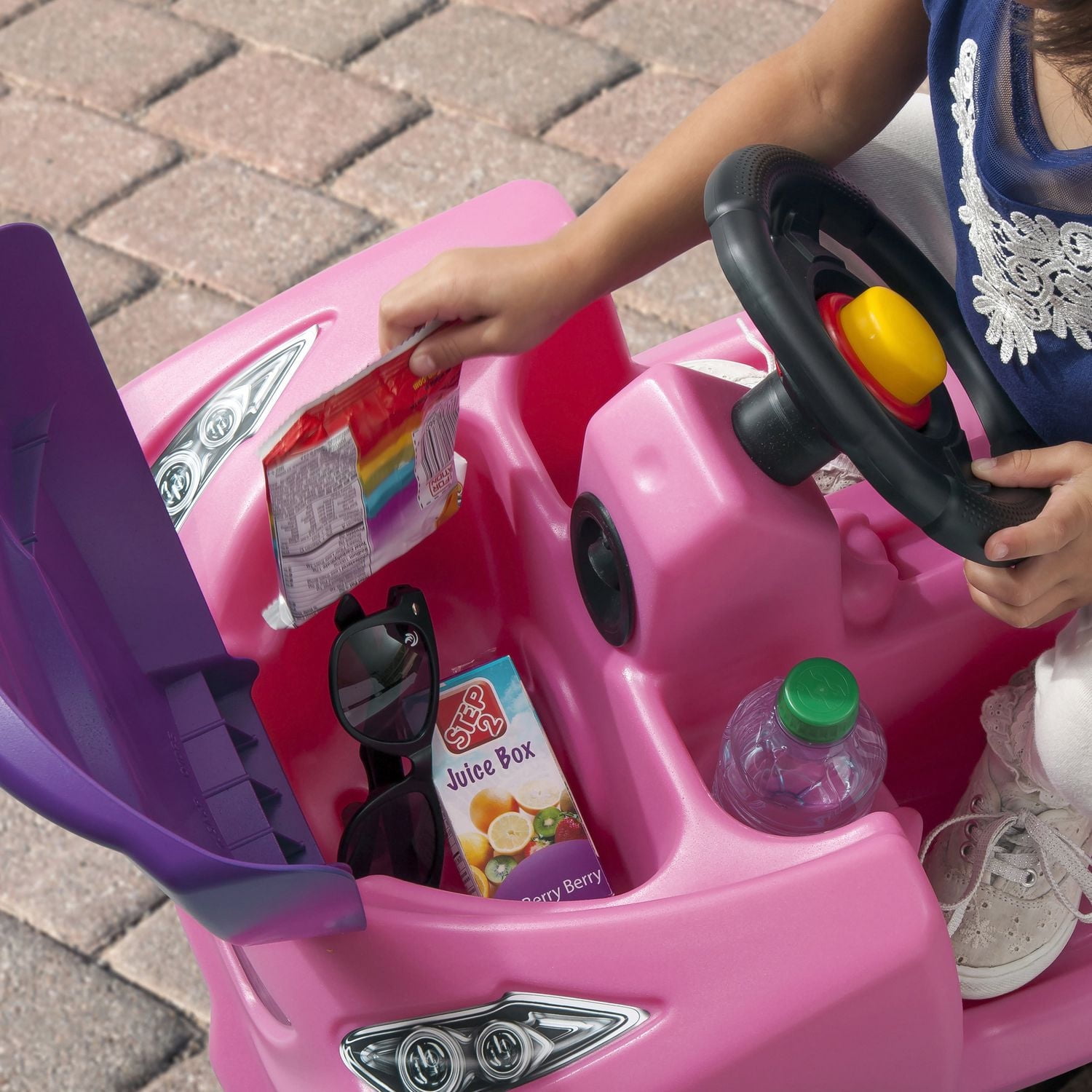 Véhicule poussette moderne Push Around Buggy GT de Step2 pour enfants