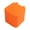 Orange, variant on Pink Pink Leakproof Food-Grade Silicone Snack Container Mini Condiment Salad Dressing Container For Lunch Box