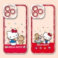 thumbnail image 5 of Funda suave Sanrio Hello Kitty para Samsung Galaxy S24 Ultra S23 S22 S21 Plus S20 FE S10 Note 20 10 Pro A14 A34 A54, 5 of 5