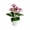 Purple, variant on PBAZIH Simulated Flower Bonsai Plastic Decoration for Home and Office Realistic Green Plant Ornament for Living Room, Dining Room, and Workspace Ambiance
