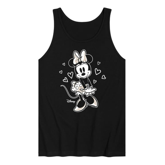 Disney - Mickey & Friends - Minnie Mouse - Hearts & Love - Men's Jersey Tank Top