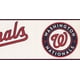 Washington Ressortissants MLB Équipe de Baseball Fan de Sport Papier Peint Frontière Design Moderne, Rouleau 15' x 6" – image 1 sur 3