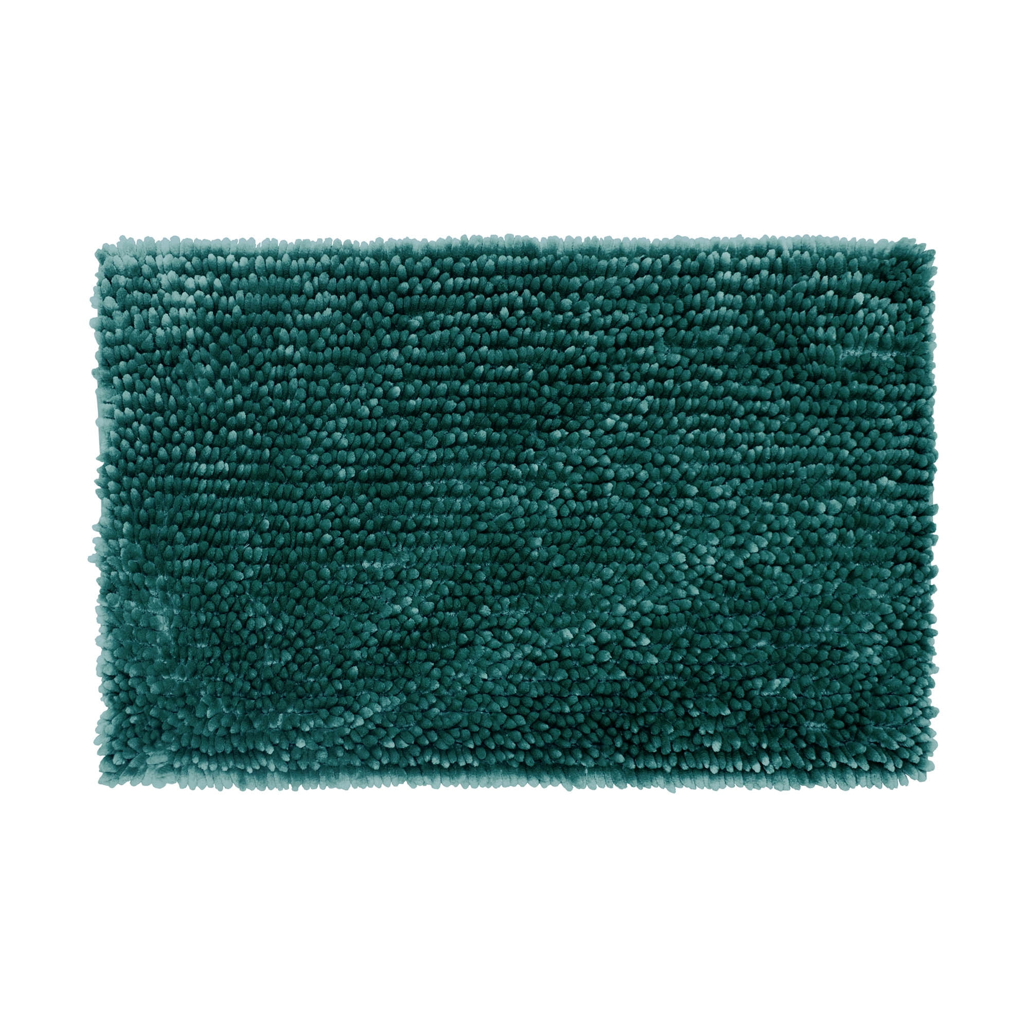 Jean Pierre Mega Butter Chenille 21" x 34" Bath Mat, Harbor teal