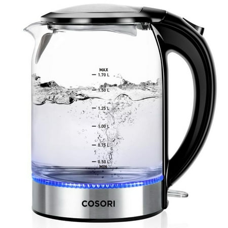 COSORI CO171 Electric Kettle 1.8QT Speed-Boil, Auto Shut-Off, Boil-Dry Protection, LED Indicator, BPA-Free, Perfect for Coffee Lovers