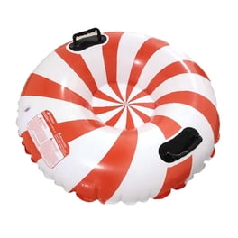 Luge Gonflable 96 Cm Heavy Duty En PVC – Double Fond, Poignées, Capacité Plusieurs Personnes, Pour Glisse Sur Neige Adulte Et Enfant