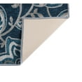 thumbnail image 5 of Transitional Area Rug (3-Piece Rug Set: (5' x 7', 20'' x 60'', 20'' x 32'')) Floral Navy, Beige Indoor Set Easy to Clean, 5 of 5