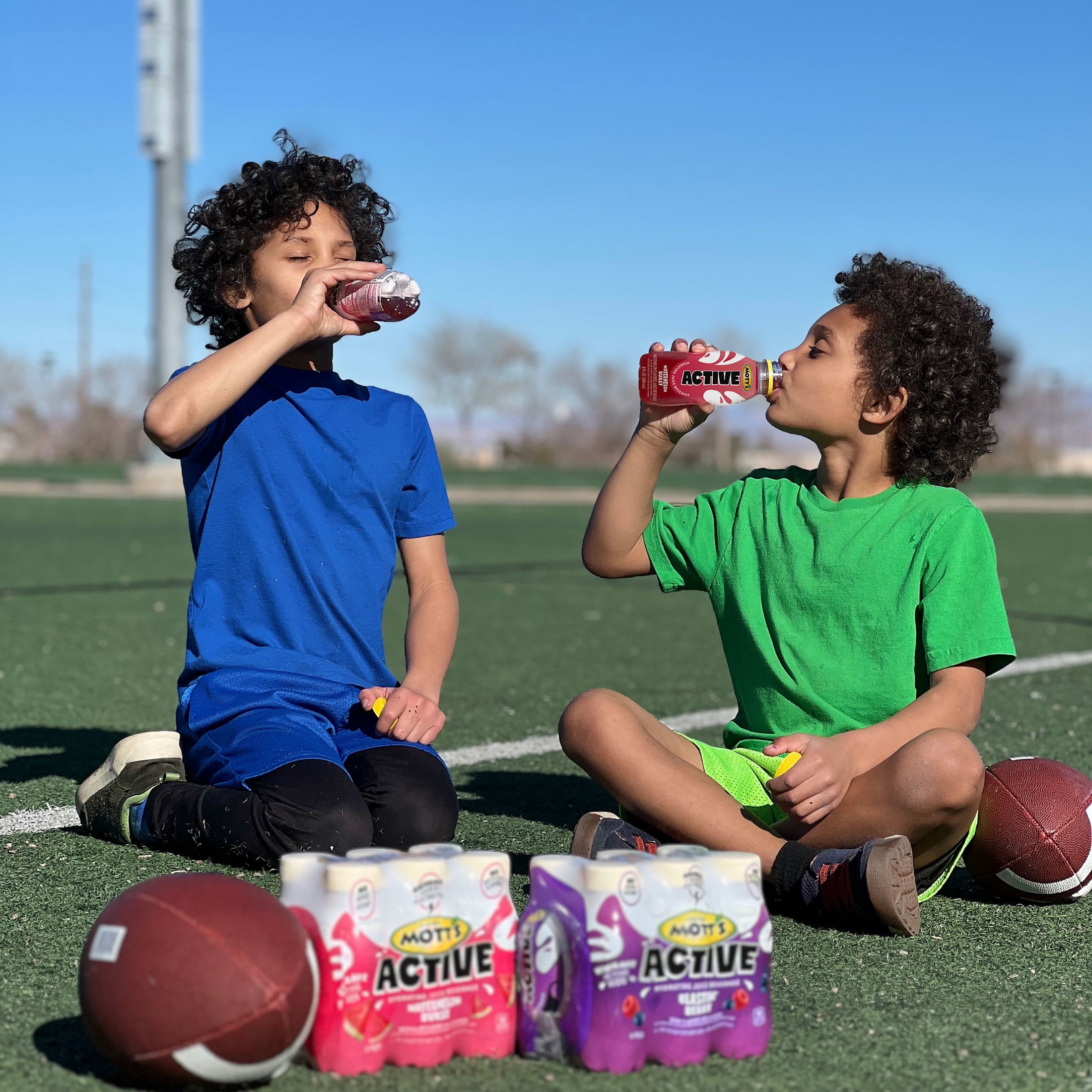 Mott's Active Blastin' Berry Hydrating Juice Beverage, 8 fl oz, 24 Count Bottles (4 Packs Of 6)