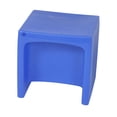 thumbnail image 3 of Children's Factory Indoor Outdoor Kids Cube Chair For Classroom, Blue, 3 of 7