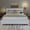 White/41.5 Headboard, variant on Mirightone King Bed Frame with 46" Tall Headboard, Farmhouse Solid Wood King Size Platform Bed with 2 Storage Drawers,LED Lights & USB Charging Station, Walnut