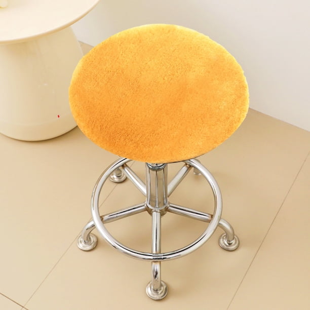 Decoración del hogar, decoración de habitaciones, decoración de paredes, cojín suave para silla, fundas redondas para taburete de bar, funda de asiento con bandas elásticas, funda de poliéster resiste