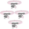 thumbnail image 3 of ZHAOCHENG Pulsera de chakras del árbol de la vida de 8 mm, piedra elástica de la suerte que equilibra la curación Reiki, 3 of 4