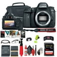 thumbnail image 1 of Canon EOS 6D Mark II DSLR Camera (1897C002) + 64GB Memory Card + More, 1 of 8
