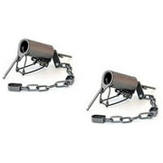 ALEKO 2CH642 Animal Raccoon Trap Dog Pet Proof Coon Hunting Trap, Lot of 2