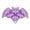 Bat Purple, variant on Halloween Silicone Mold Tray, Witch Skull Ghost Shape Ice Cube Tray & Cookie Cutter, Reusable Baking Mold for Drinks, Candy and Chocolate