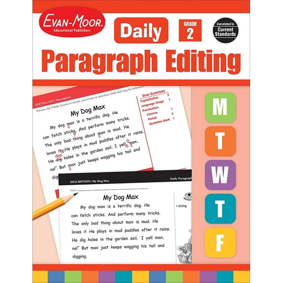 Evan-Moor Daily Paragraph Editing, Grade 2 Teaching Edition