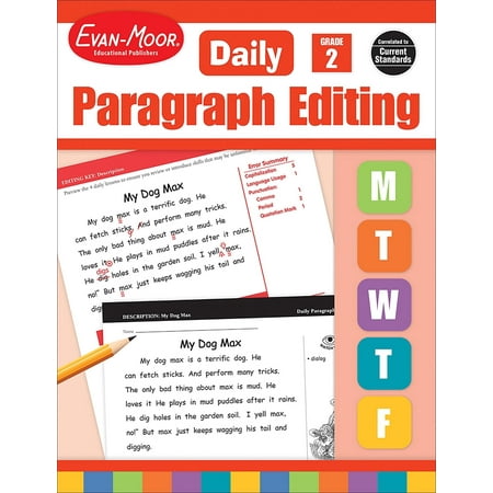Evan-Moor Daily Paragraph Editing, Grade 2 Teaching Edition