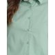 thumbnail image 5 of CAMISA DE OFICINA CON BOTONES DE MANGA CORTA PUFF Y CUELLO CAÍDO PARA MUJERES CHIC INSPIRAR TAMAÑO XS VERDE, 5 of 6